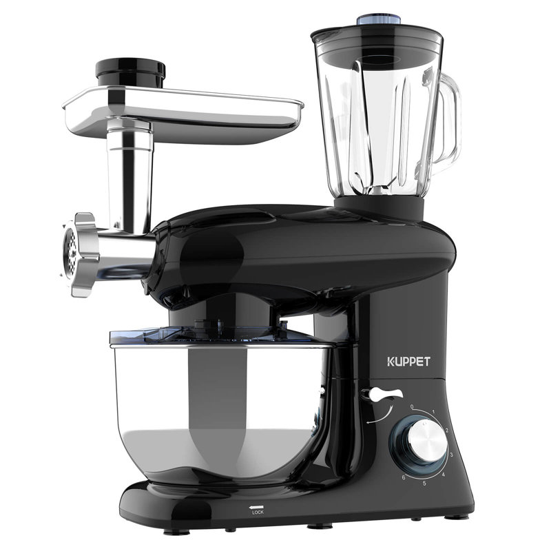 Kuppet 3 In 1 With Multi Function 6 Speed 6 Qt Stand Mixer Reviews Wayfair