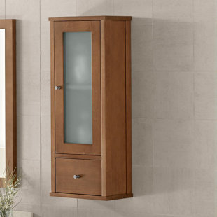 Cherry Bathroom Wall Cabinet Wayfair Contemporary 12 21 W X 31 5 H Wall Mounted Cabinet
