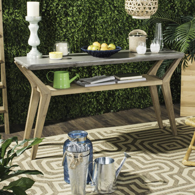 TBD 55.12" Solid Wood Console Table