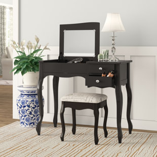 Aliza Vanity Set with Mirror