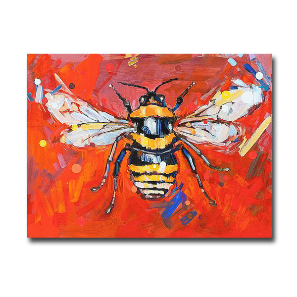 Ebern Designs Every Shining Flower Acrylic Painting Print On