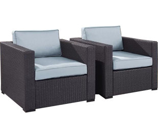 Modern Contemporary Outdoor Wicker Chairs Round Allmodern Quickview