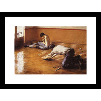 Historic Art Gallery The Floor Scrapers 1875 By Gustave