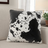 Faux Cowhide Pillows Wayfair