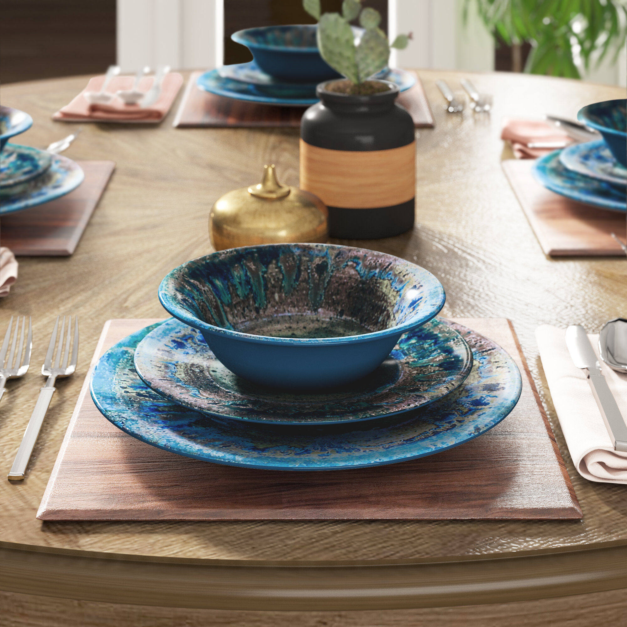 melamine dinnerware