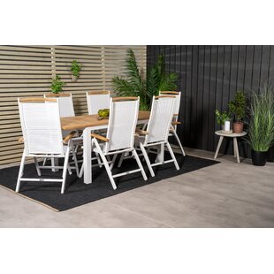 Navya 6 Seater Dining Set By Sol 72 Outdoor
