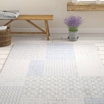Well Woven Cabana Geometric Gray White Area Rug Reviews Wayfair