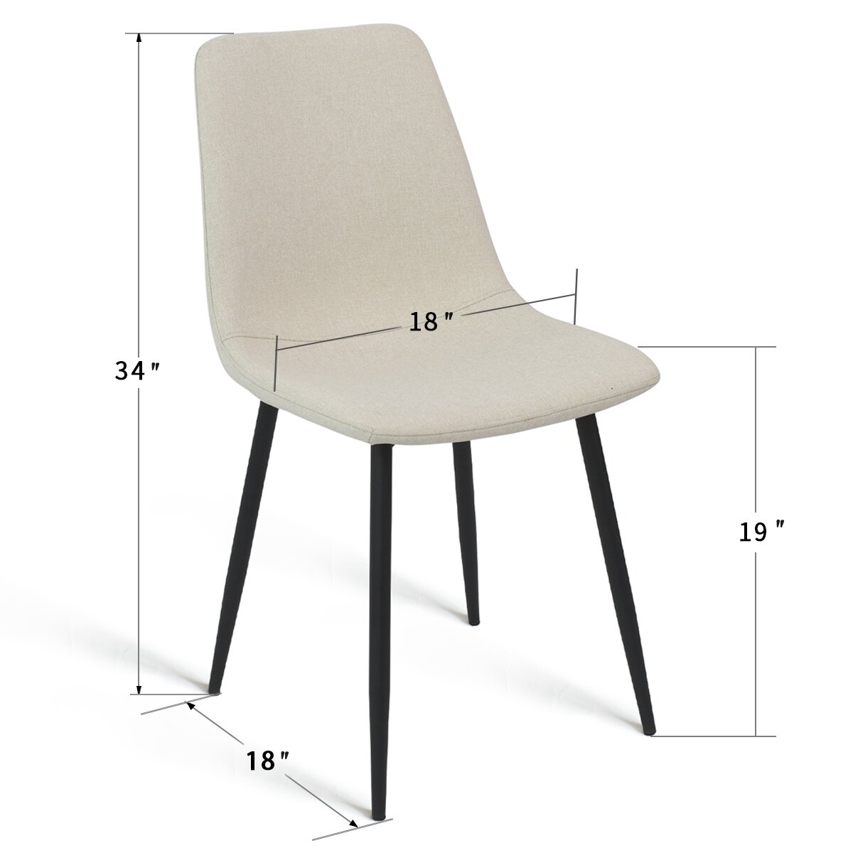 Mercury Row® Seibold Upholstered Side Chair & Reviews | Wayfair