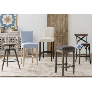 Go to store & view more images Bentley Bar & Counter Stool (Set of 2) by Trent Austin Design