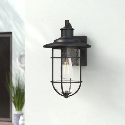 ( The glass is broken)Cherryville Outdoor Wall Lantern