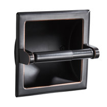 Oil Rubbed Bronze,Pack of 1 Collection Eva Toilet Paper Holder 