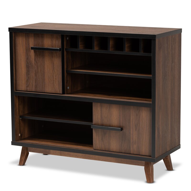 George Oliver Lawrenceville Bar Cabinet & Reviews | Wayfair