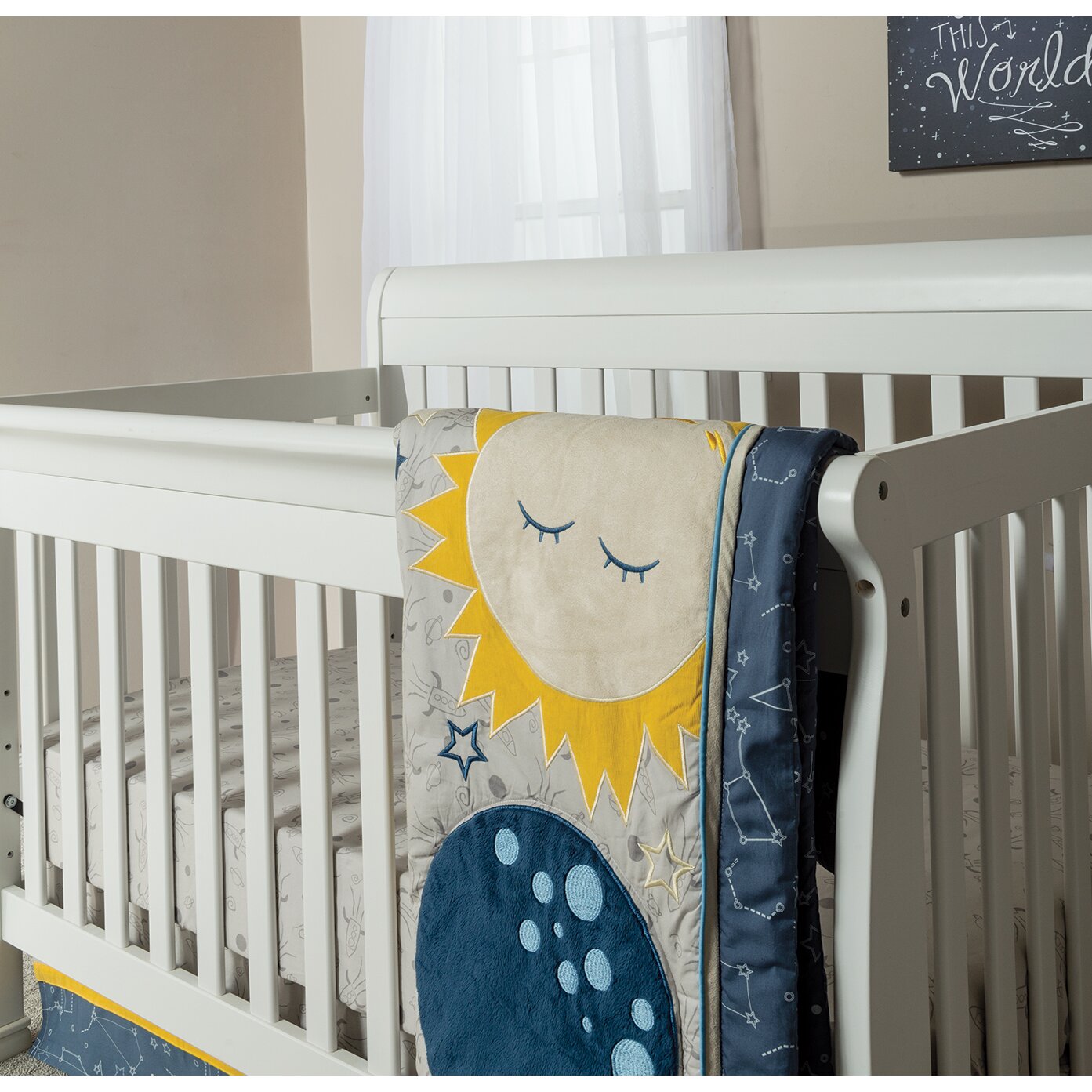 Trend Lab Galaxy 3 Piece Crib Bedding Set & Reviews | Wayfair