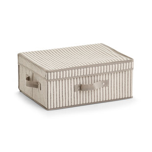 Underbed Storage Baskets Bo You Ll Love Wayfair Co Uk Stripes Fabric Underbed Storage