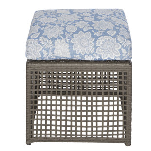 Go to store & view more images Santo Open Weave Outdoor Ottoman (Set of 2) by Ivy Bronx
