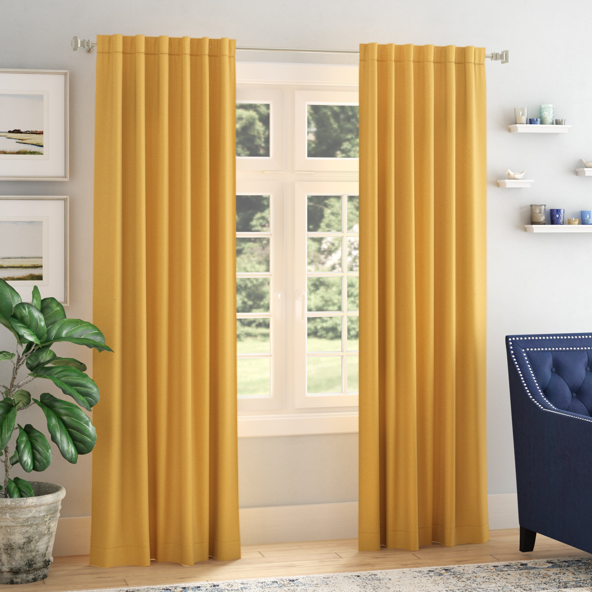 Darby Home Co Destinie Indoor Solid Color Blackout Curtain Rod Darby Home Co Destinie Indoor Solid Color Blackout Curtain Rod Pocket Panel Pair Reviews Wayfair