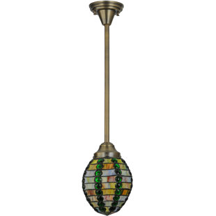 Go to store & view more images 1-Light Globe Pendant by Meyda Tiffany