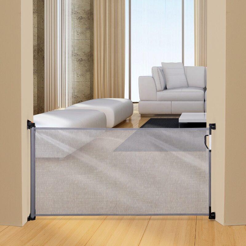 tall retractable baby gate