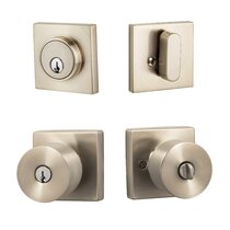 Door handles locks entrance sets chrome finish free shipping 