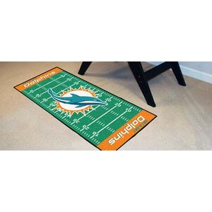 NFL - Miami Dolphins Football Field Runner