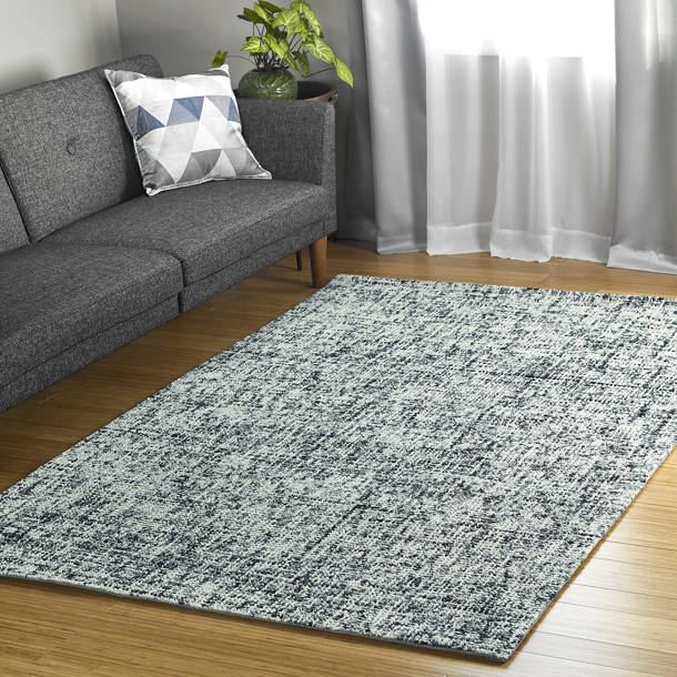 Bay Isle Home Ismael Handmade Wool Denim Rug & Reviews | Wayfair