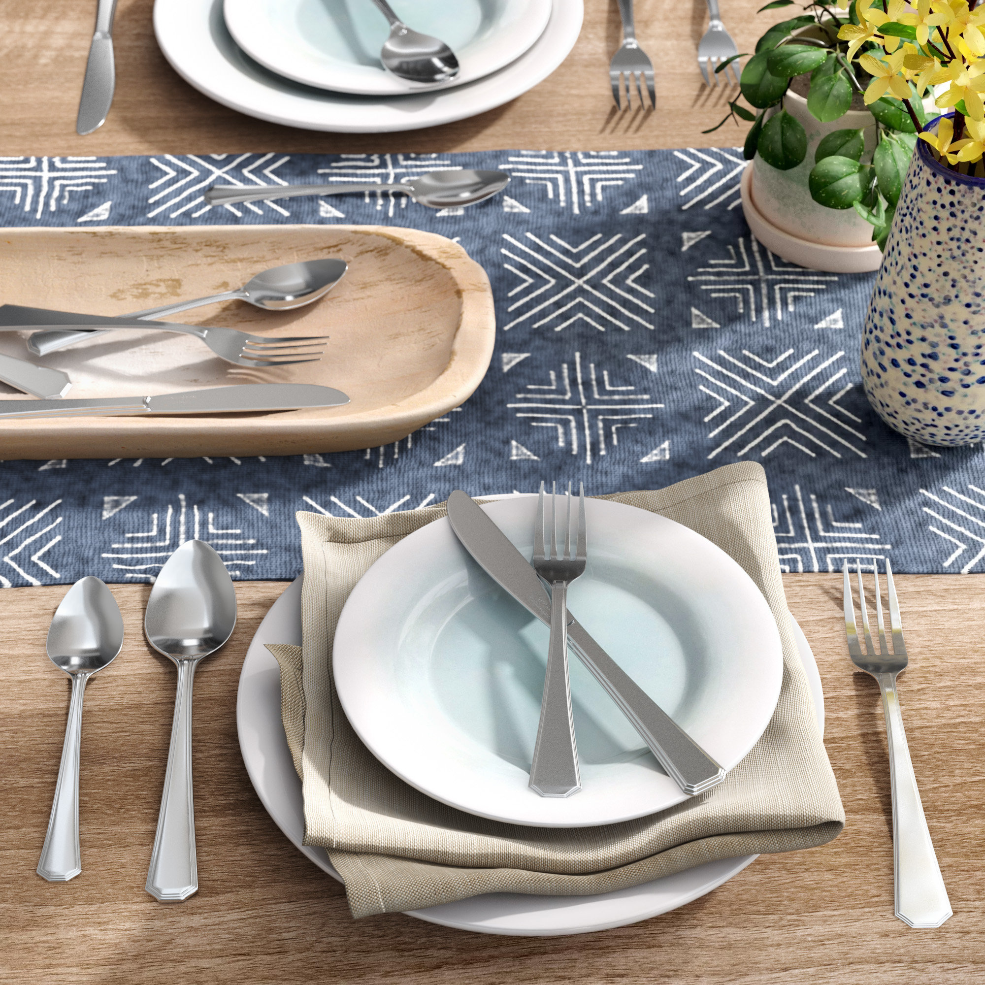 20 Piece Flatware Set Service For 4 Joss Main