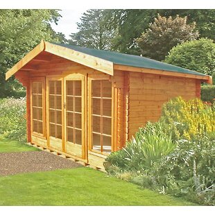 Etna 14 X 10 Ft. Tongue And Groove Log Cabin By Sol 72 Outdoor