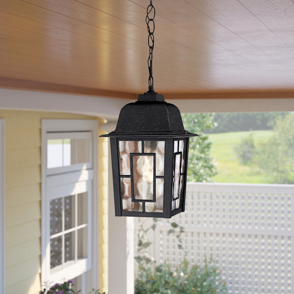 Sol 72 Outdoor™ Payeur 1 -Bulb 10.75'' H Outdoor Hanging Lantern ...