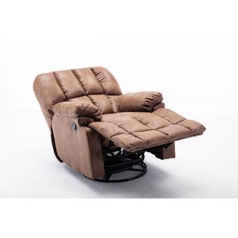 Red Barrel Studio Divonte Genuine Leather Manual Recliner