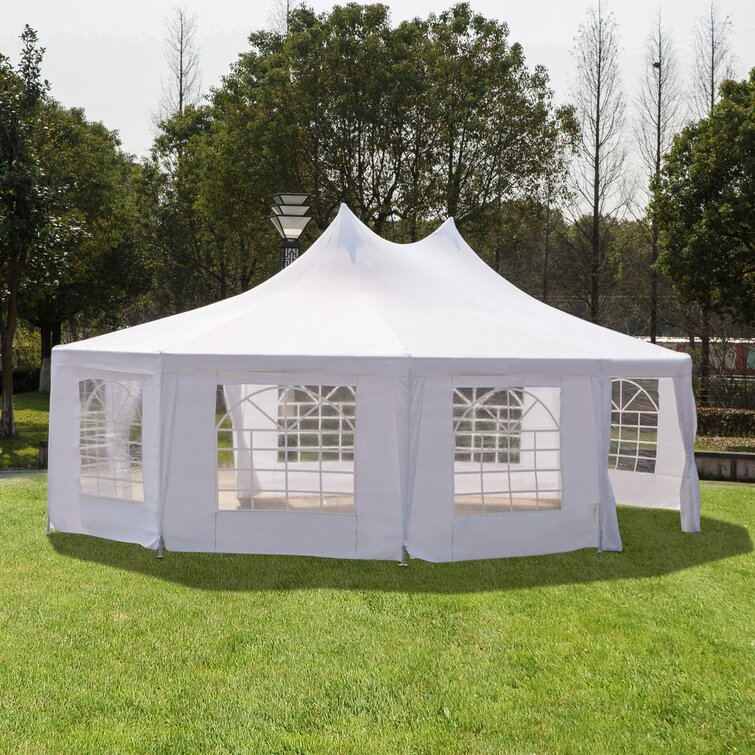 White 29'x21' Wedding Party Tent Canopy Gazebo 