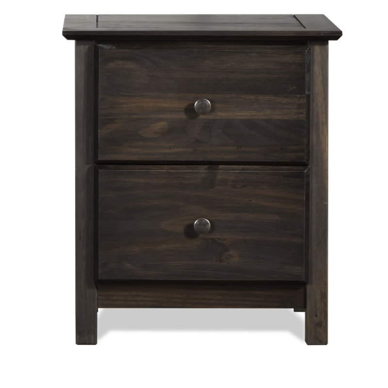 Grain Wood Furniture Shaker 2 Drawer Nightstand Reviews Wayfair