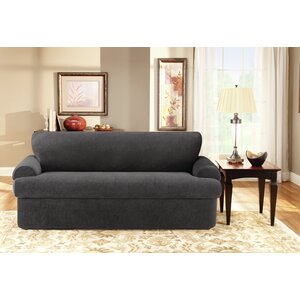 T-Cushion Sofa Slipcover Set