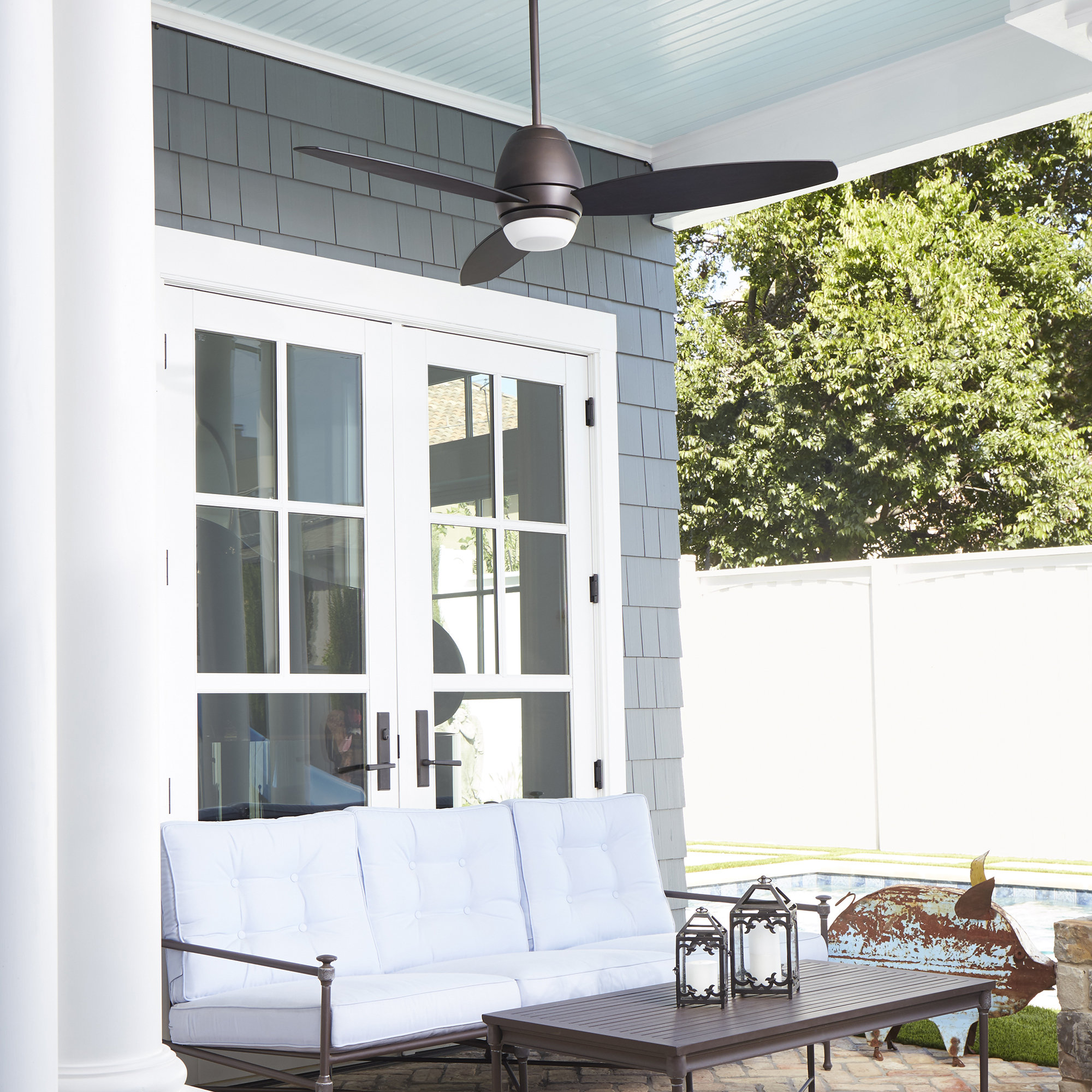 Orren Ellis 52 Lona 3 Blade Patio Outdoor Ceiling Fan Reviews Blade Patio Outdoor Ceiling Fan