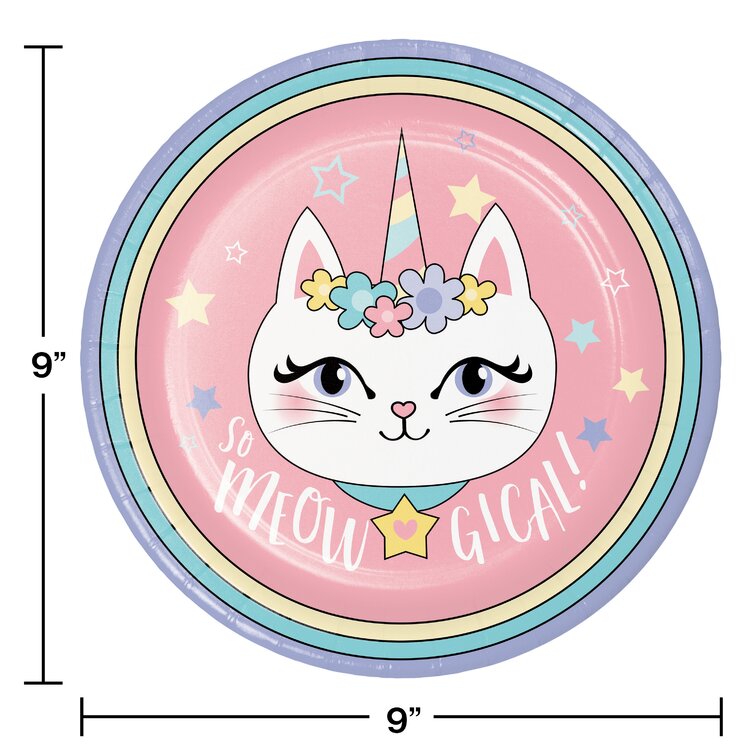 Caticorn Party Decorations Kit 