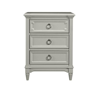 Clementine Court 3 Drawer Nightstand