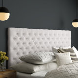 Clements Queen Upholstered Panel Headboard