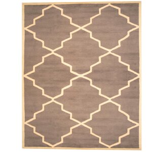 Hand-Tufted Gray/Beige Area Rug
