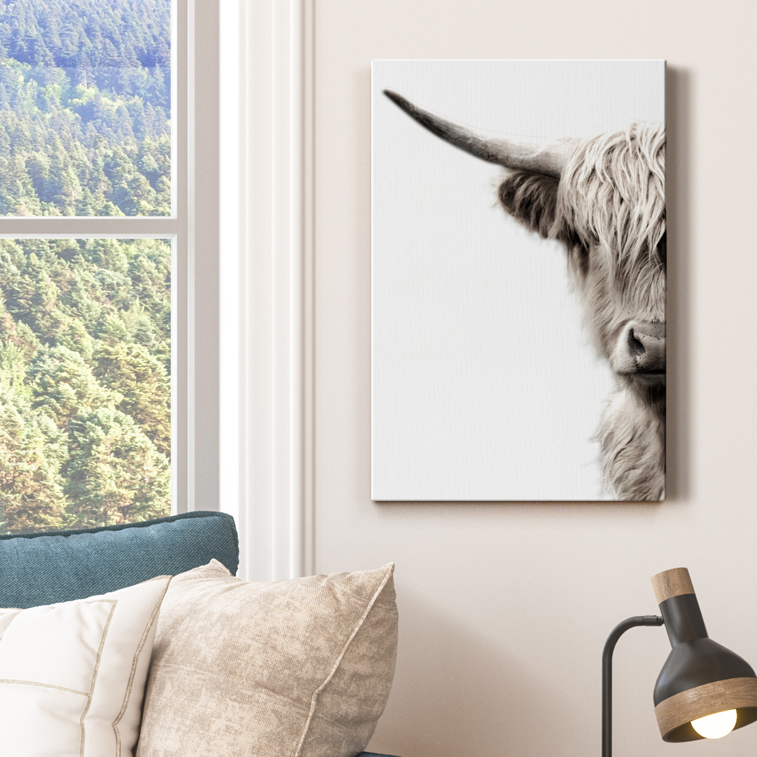 Winston Porter Highland Cattle - Photograph | Wayfair