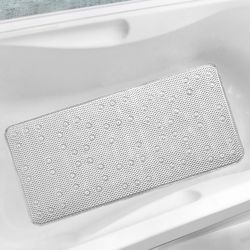 Rebrilliant Antibacterial Cushioned Waffle Non Slip Bath Tub Mat Antibacterial Cushioned Waffle Non Slip Bath Tub Mat