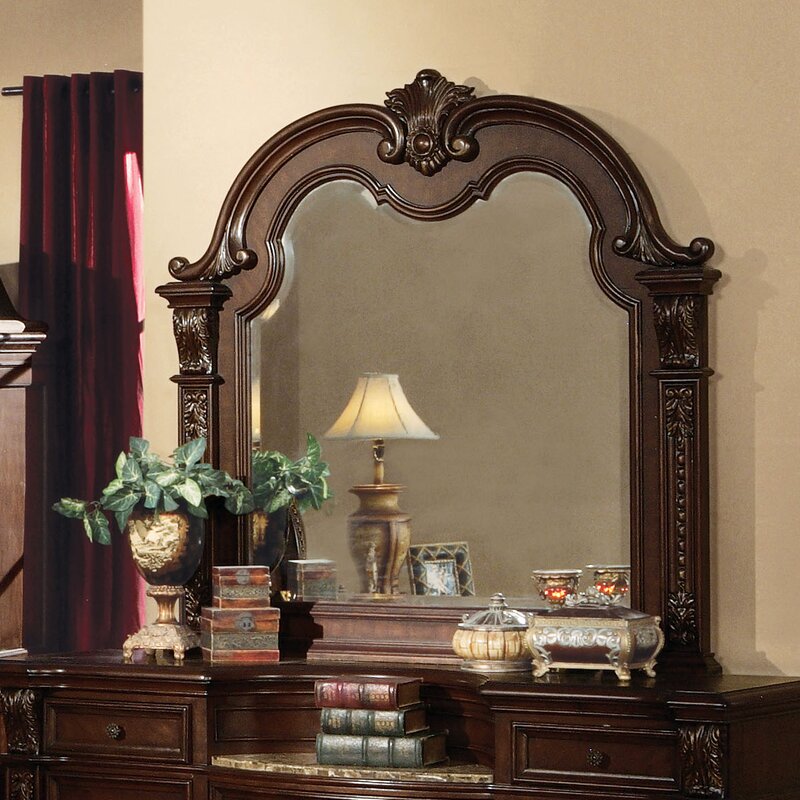 Astoria Grand Wentz Arched Dresser Mirror | Wayfair