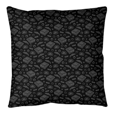 ArtVerse Katelyn Smith 18 x 18 Spun Polyester Double Sided Print with Concealed Zipper /& Insert Nebraska Watercolor Pillow