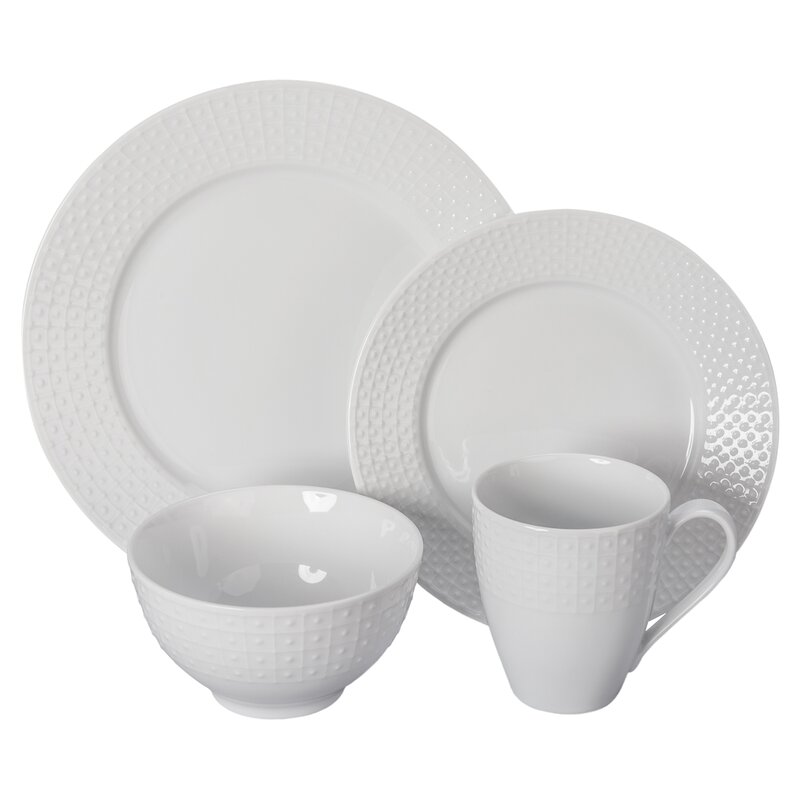 white dinner sets