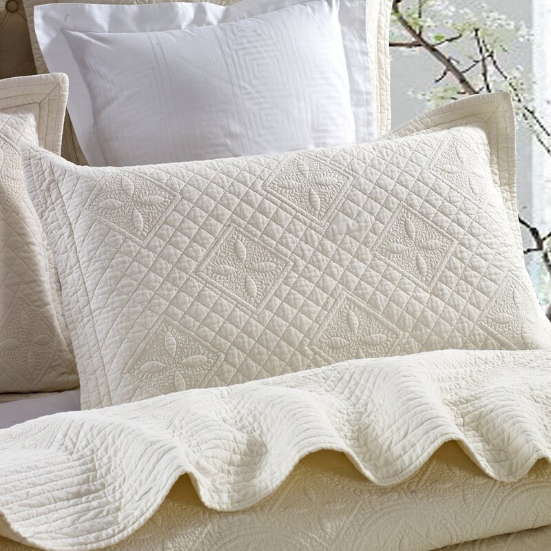 quilted pillow shams standard