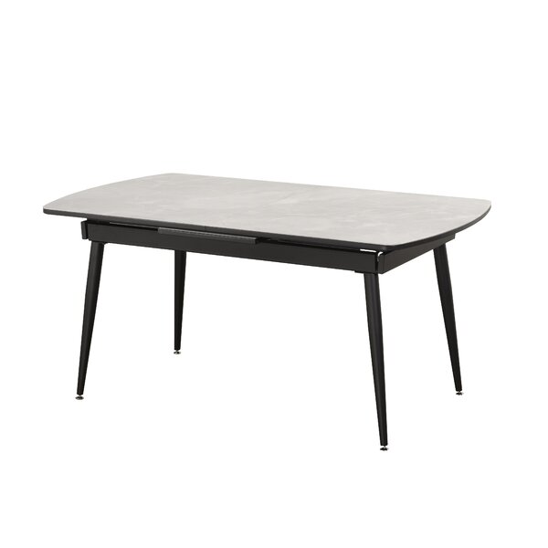 ecker extendable pedestal dining table