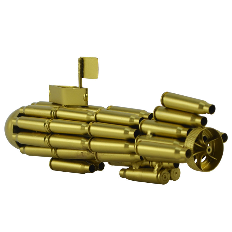 Breakwater Bay Backes Gun Bullet Casings Shells Shaped Model Diving Sub Submarine Military Gift Wayfair