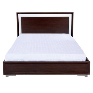 CJ Queen Upholstered Platform Bed by Allan Copley Designs