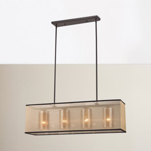Kitchen Island Lighting You Ll Love Wayfair Dailey 4 Light Kitchen Island Pendant