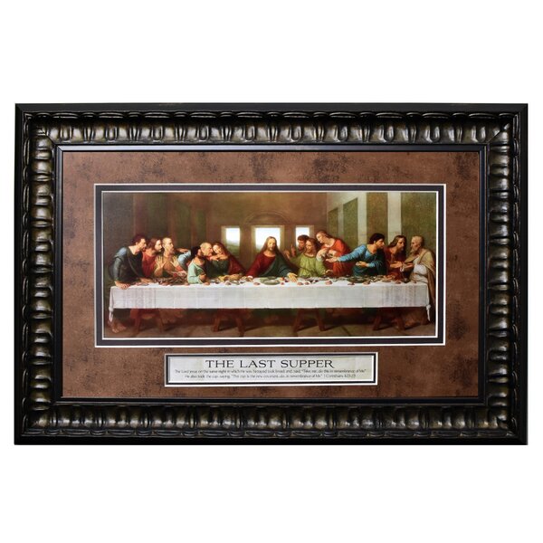 Last Supper Framed Art | Wayfair