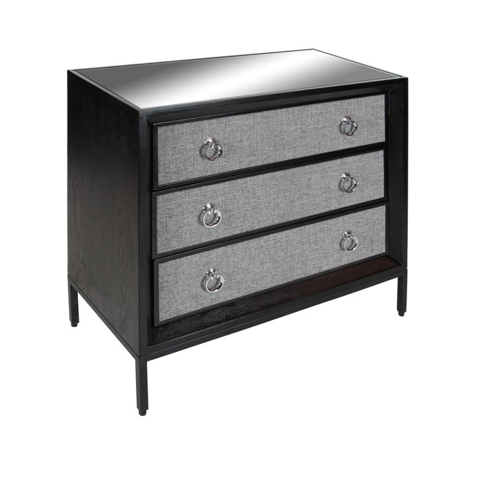 Mercer41 Grannis 3 Drawer Chest Reviews Wayfair