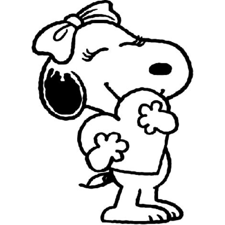 Design With Vinyl Belle Girl Dog Snoopy Peanuts Cartoon Character Wall Sticker Art Design Decal For Girls Boys Kids Room Home Decor Stickers Wall Art Vinyl 30x15 Inch Wayfair Ca